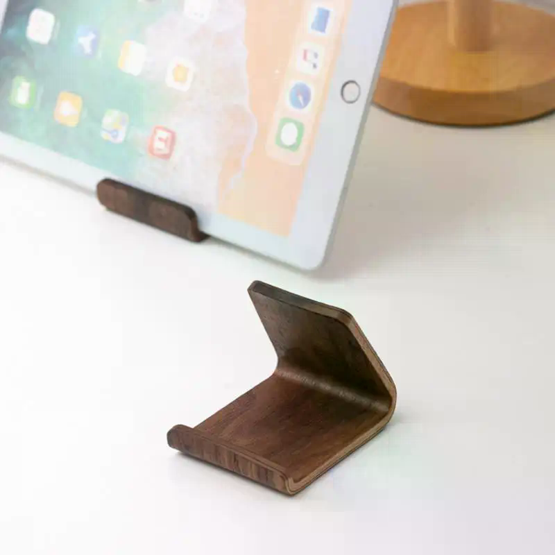 Display Stand Wood - Supporto per Telefono in Legno di
