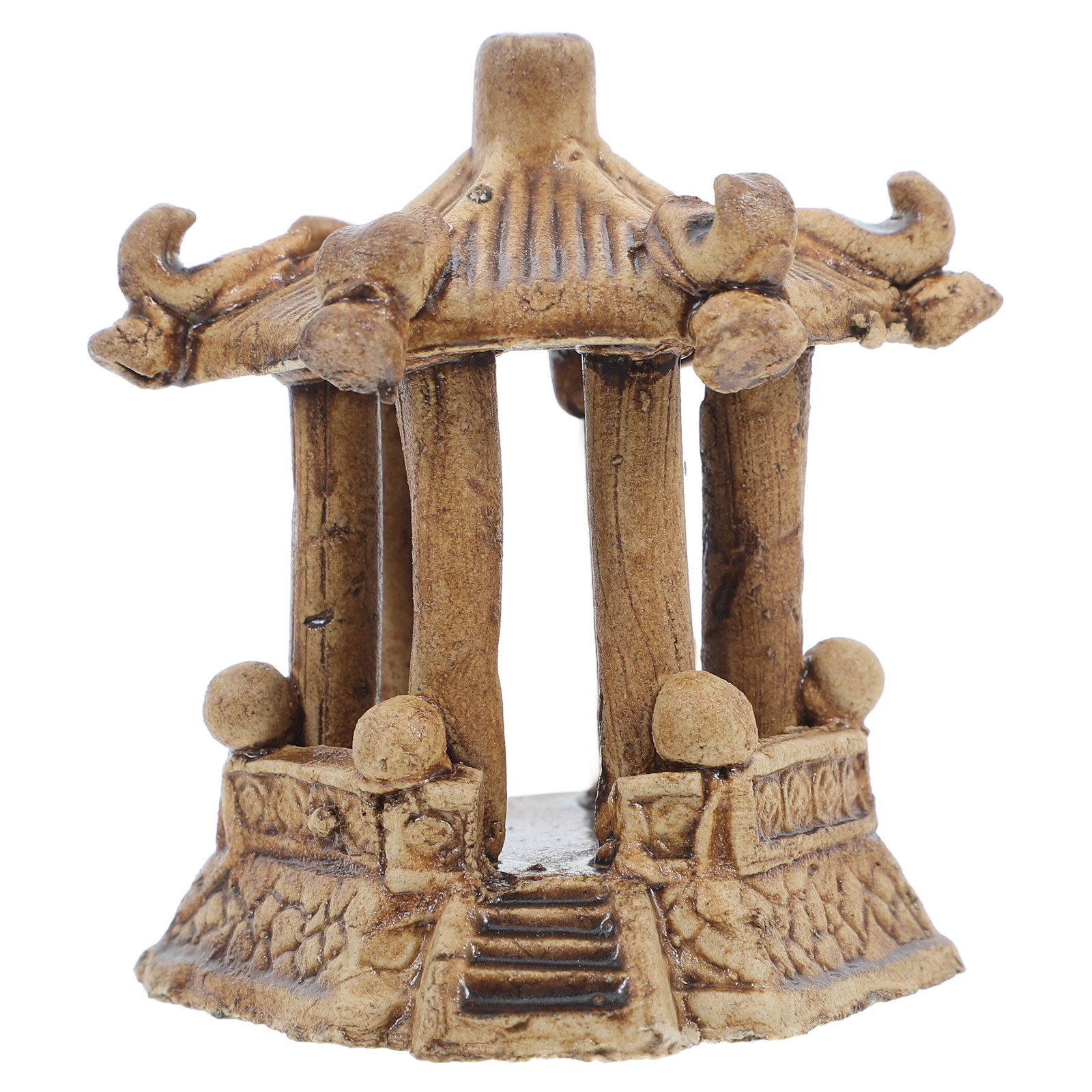 Landscape Bonsai Garden - Mini Pagoda in Ceramica Esagonale, Decorazione