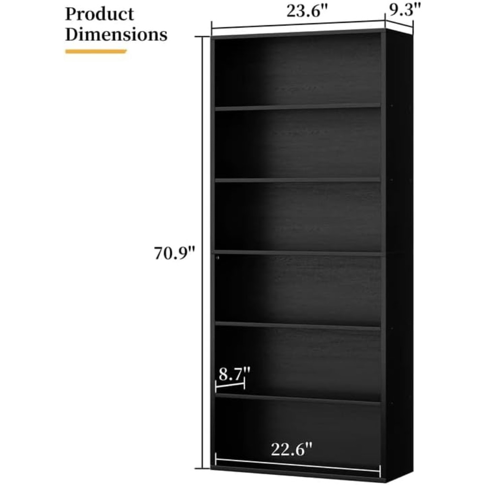 Libreria Aperta a 6 Ripiani, S - Display Stand Wood recensione e prezzo