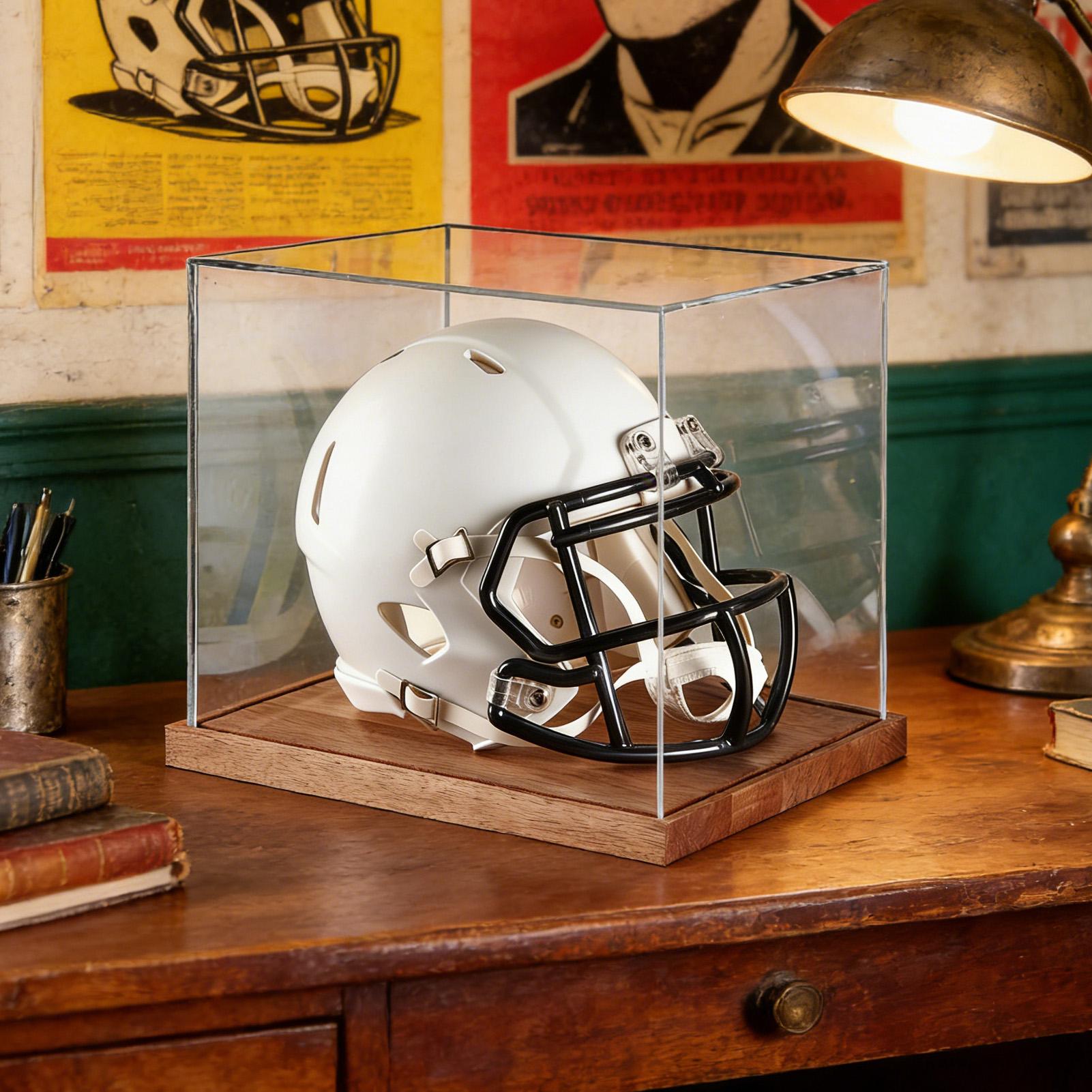 Espositore per Casco da Footba - Display Stand Wood recensione e prezzo