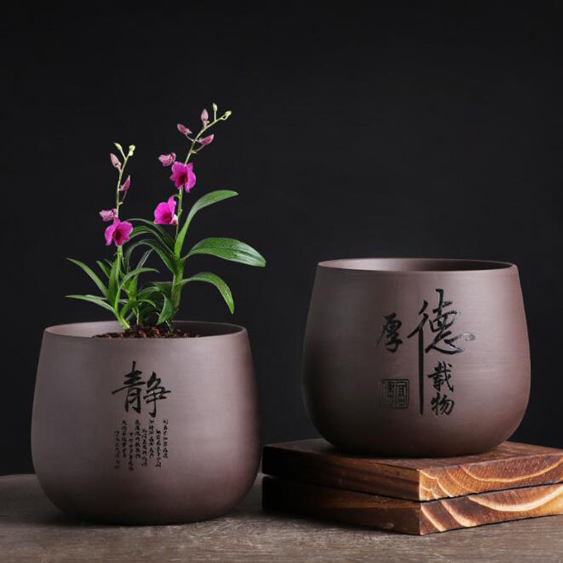 Vaso da fiori in argilla viola - Bonsai Garden Europe recensione e prezzo