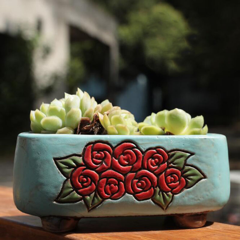 Vaso da fiori in ceramica rett - Bonsai Garden Europe recensione e prezzo