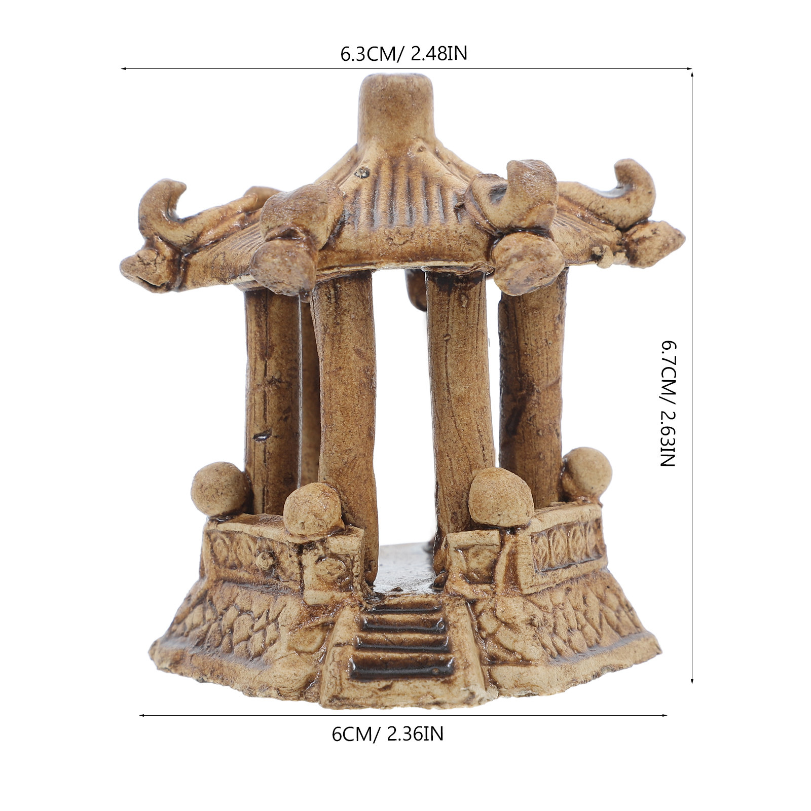 Mini Pagoda in Ceramica Esagon - Landscape Bonsai Garden recensione e prezzo