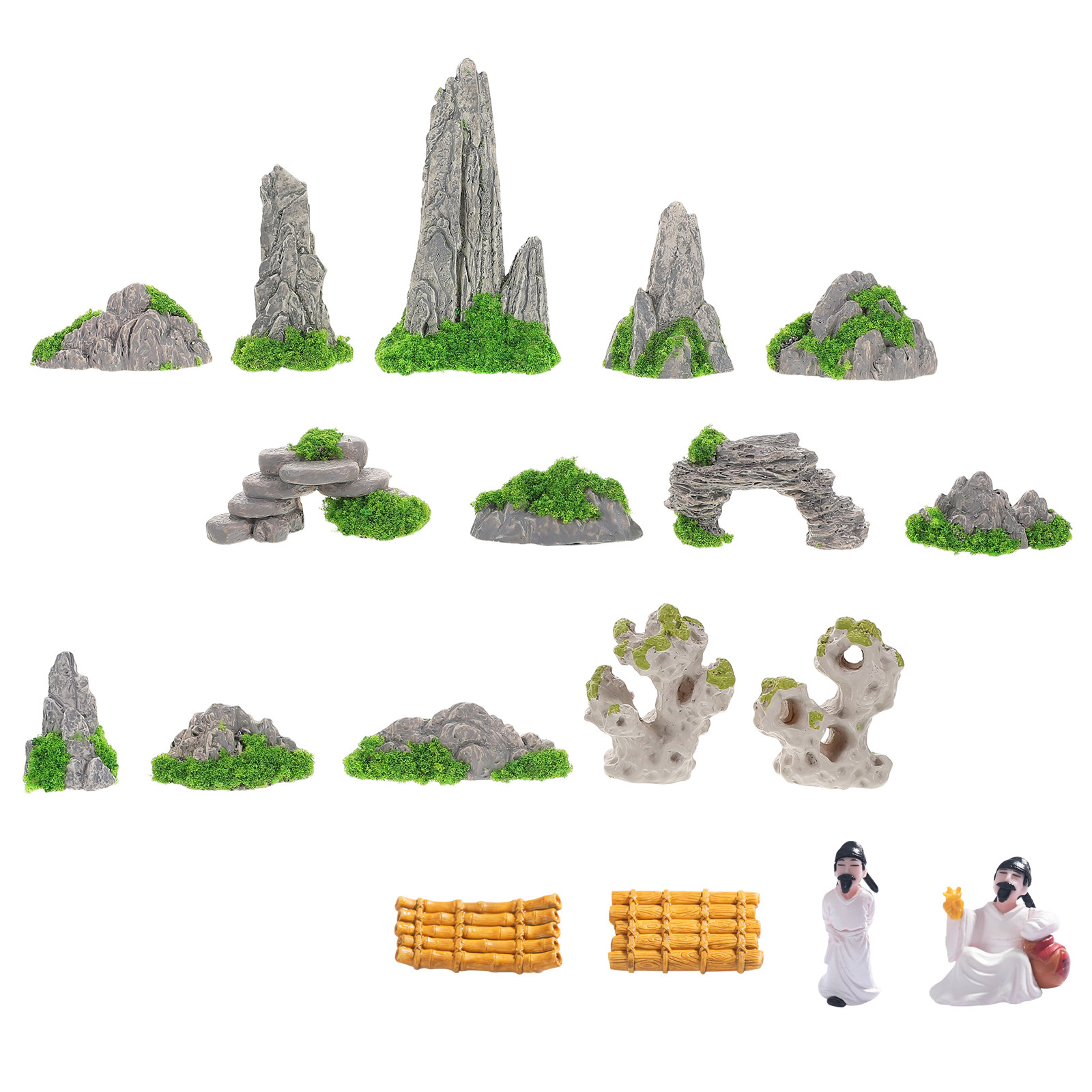 18 Pezzi Mini Decorazioni per  - Landscape Bonsai Garden recensione e prezzo