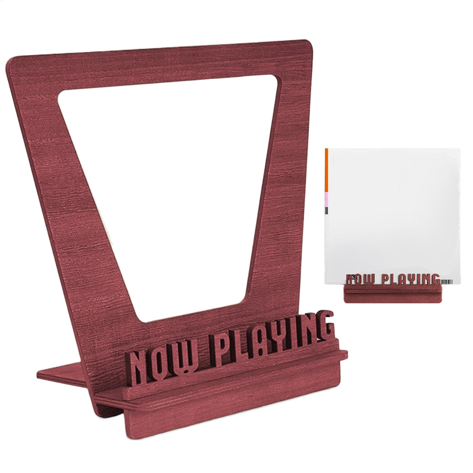 Porta dischi in legno, support - Display Stand Wood recensione e prezzo