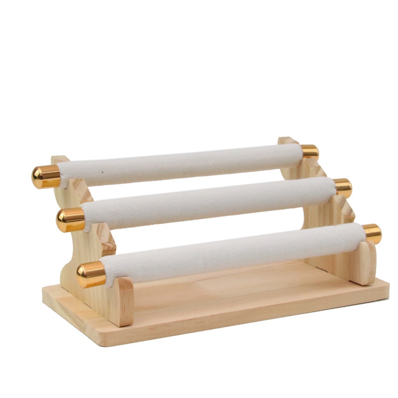 ABQR Porta anelli per esposito - Display Stand Wood recensione e prezzo