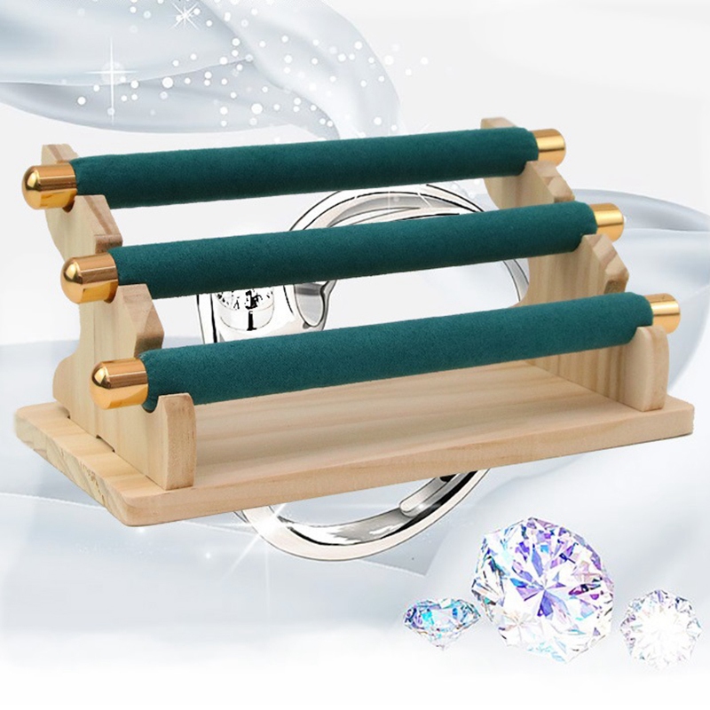 ABQR Porta anelli per esposito - Display Stand Wood recensione e prezzo