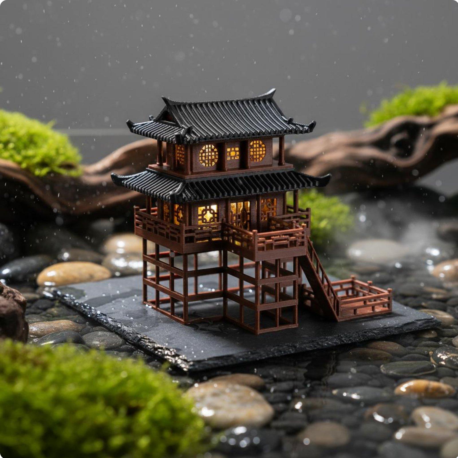 Pagoda in Plastica per Bonsai  - Landscape Bonsai Garden recensione e prezzo